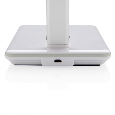 Logo trade promotional giveaway photo of: 5W Wireless Charging Desk Lamp